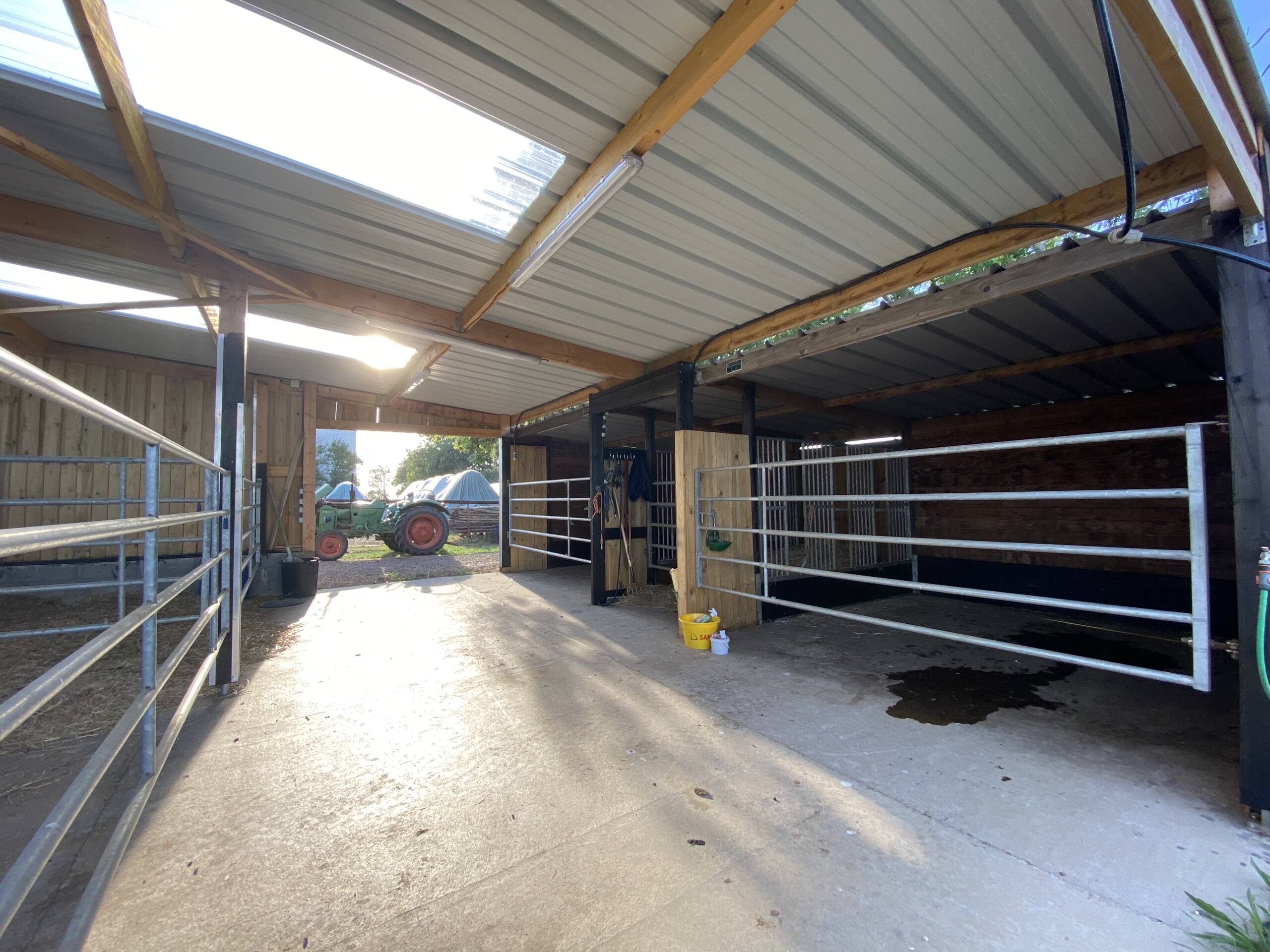 Les écuries et boxes