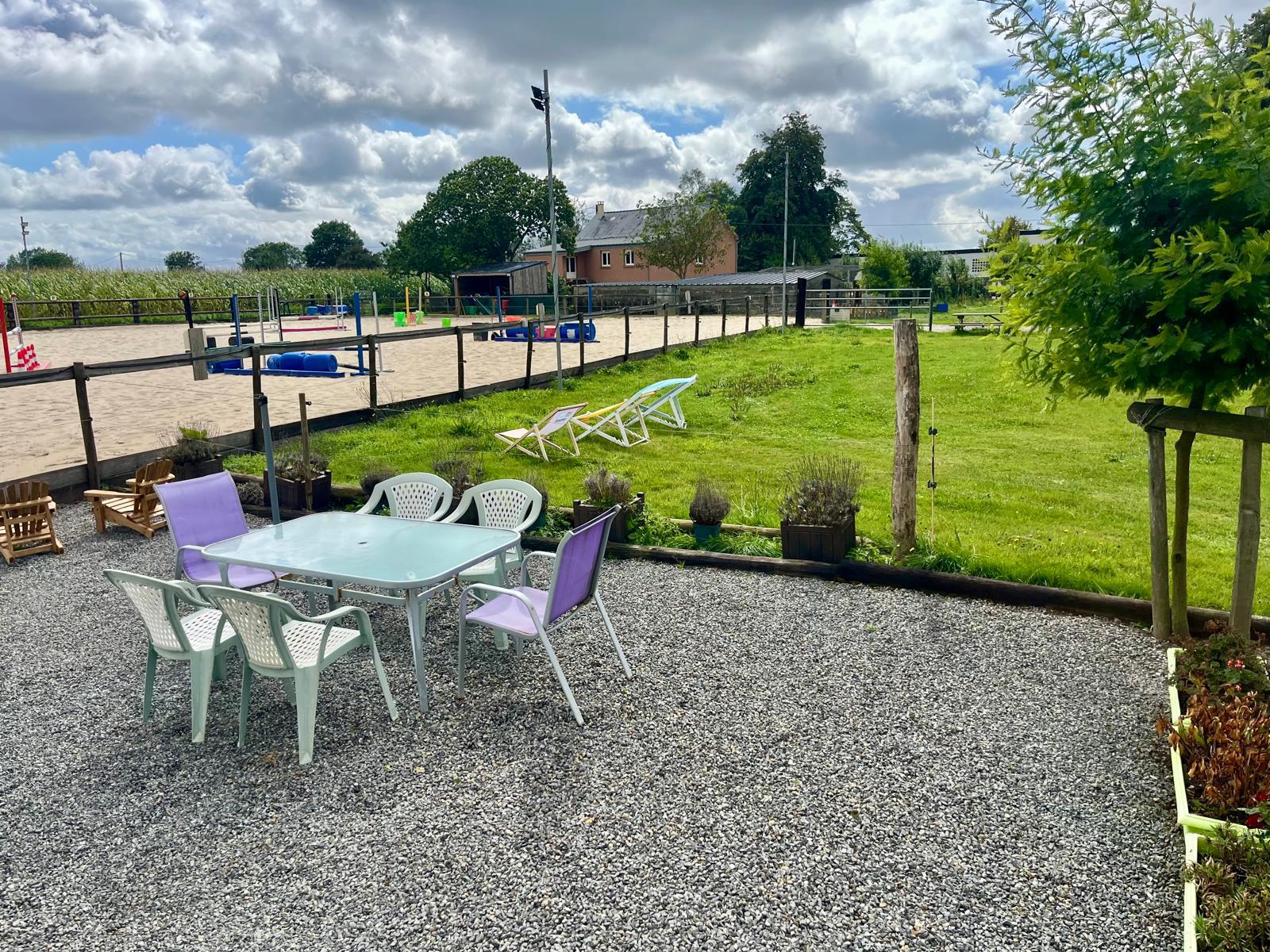 Espaces de détente et club-house